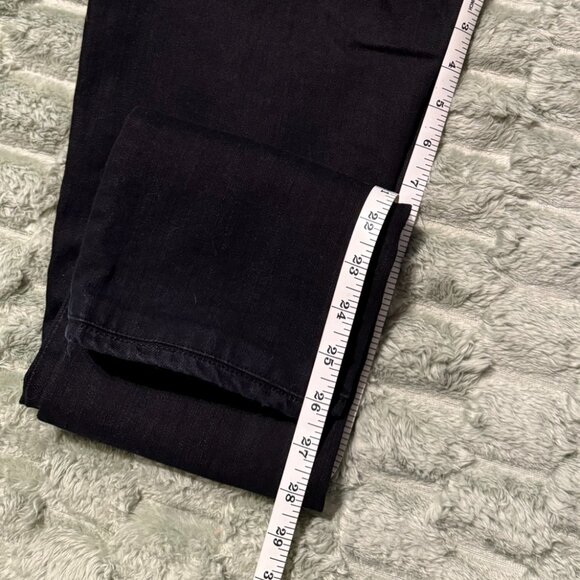 PAIGE Blue Heights | Very Dark Denim | Sz 27 | Straight Leg | Low Rise | Y2K - Picture 7 of 11